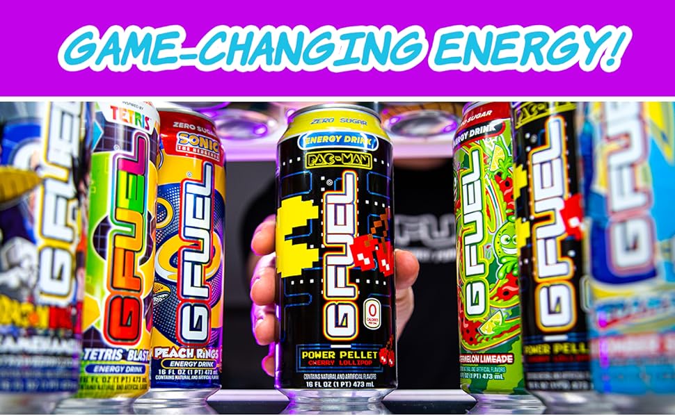 g fuel energy drink RTD cans