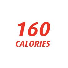 160 calories