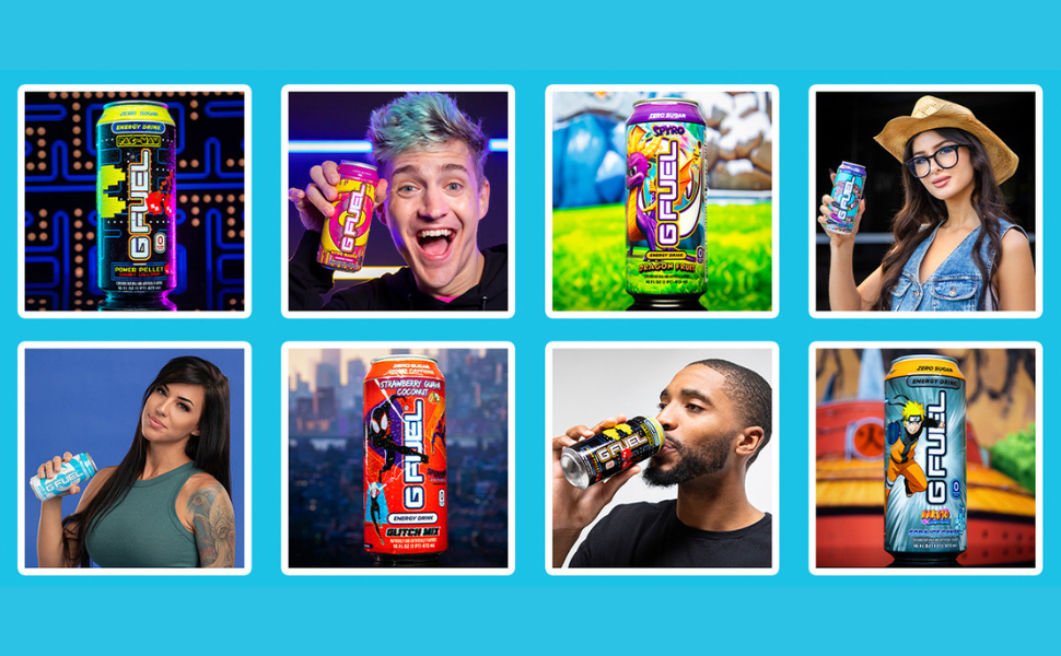 G Fuel Content Creators RTD Cans